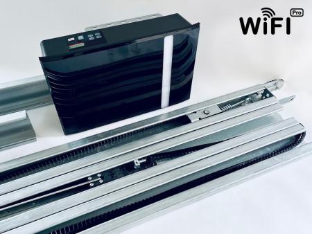 OREO GDO 1100N w/USB for WiFi, 3 parts rail 3150 mm belt, with 2x RC07 868MHz transmitters OREO USB 1100/3150
